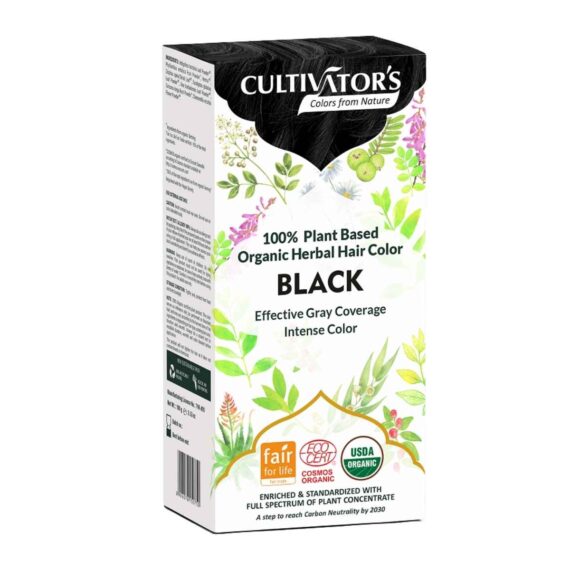 Tinte Orgánico - Negro 100g