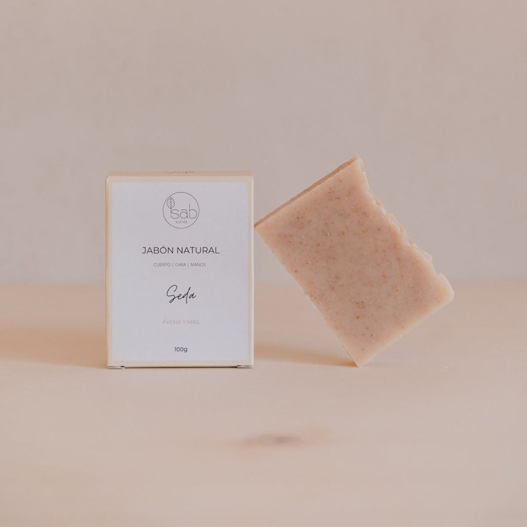 Jabón Sólido de Avena y Miel