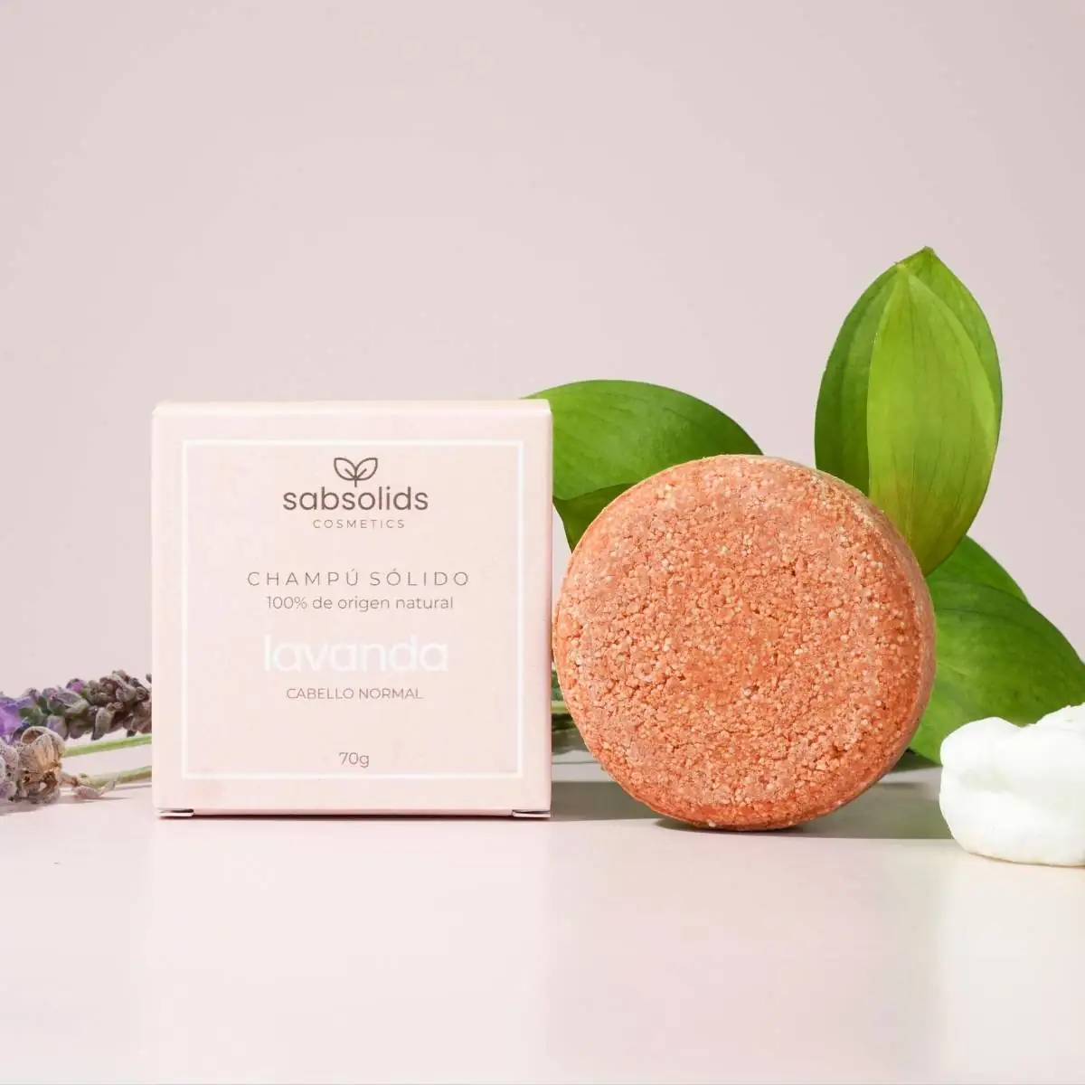 Champú Sólido de Lavanda Ecológico