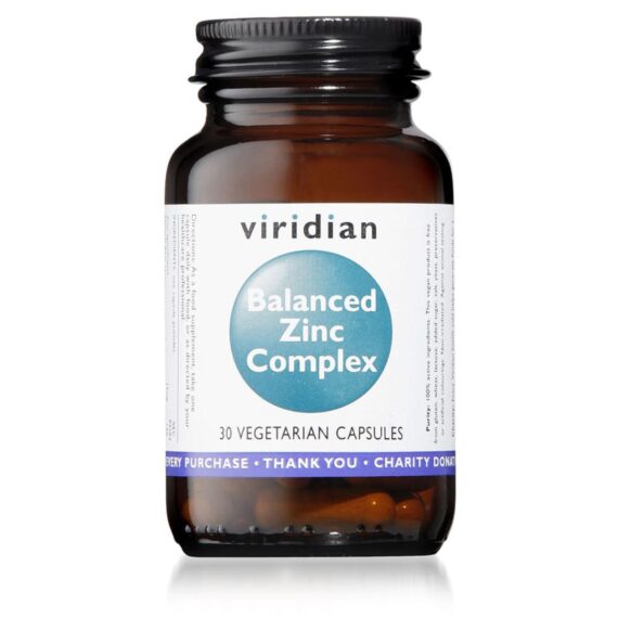 Balanced Zinc Complex - 30 Cápsulas Veganas