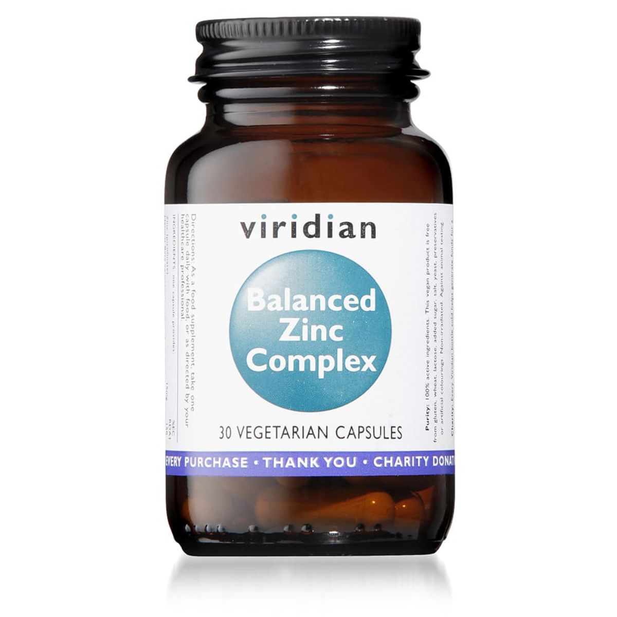 Balanced Zinc Complex – 30 Cápsulas Veganas