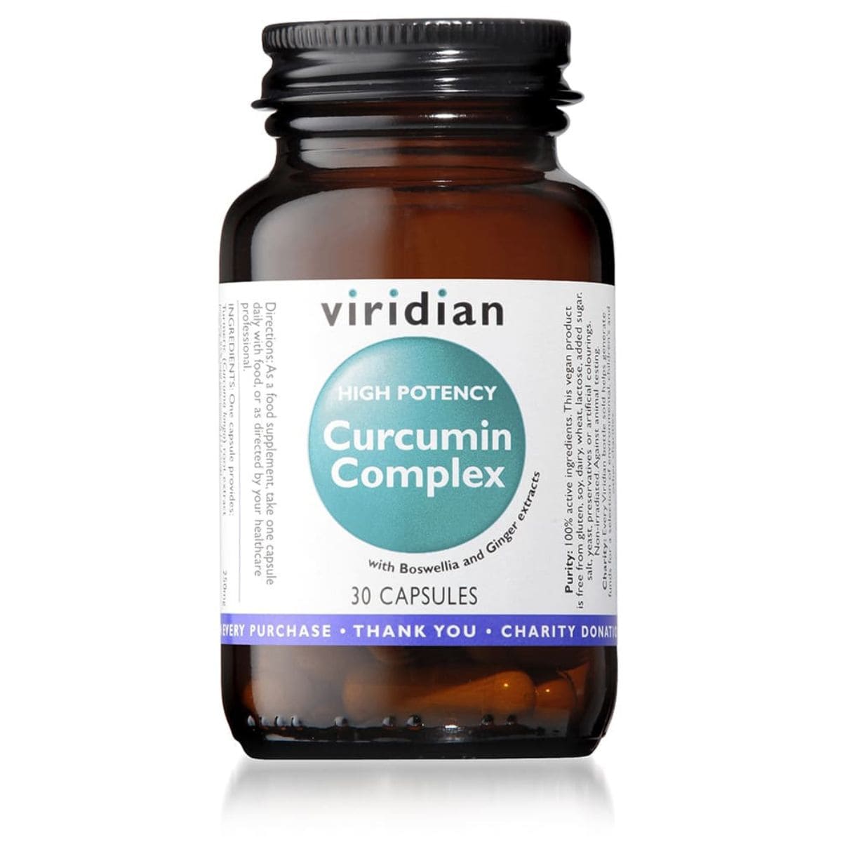 Curcumina Complex Alta Potencia – 30 Cápsulas Veganas