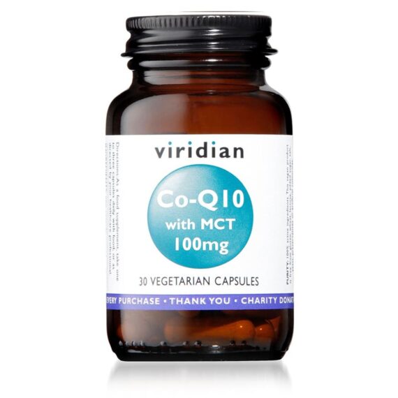 Q10 100 mg con MCT - 30 Cápsulas Veganas