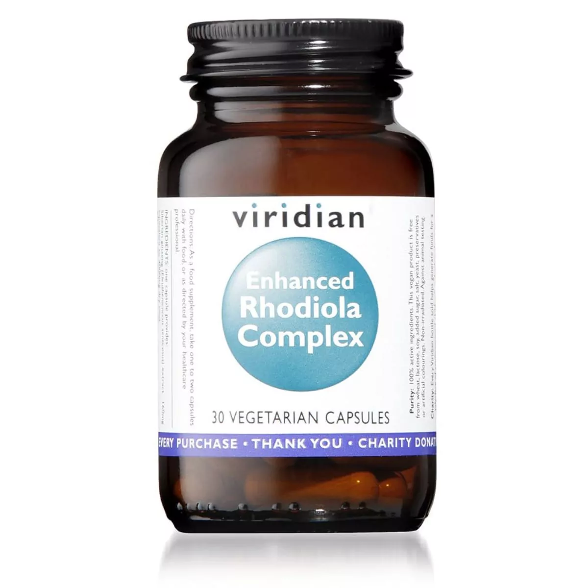 Rhodiola Complex – 30 Cápsulas Veganas