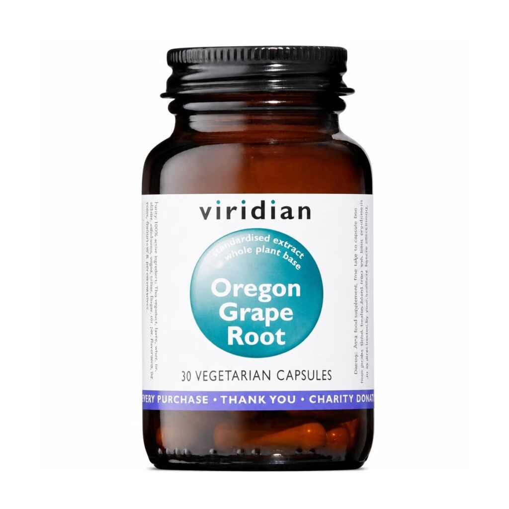 Uva de Oregón Extracto de Raíz – 30 Cápsulas Veganas — Viridian