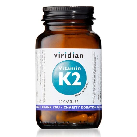 Vitamina K2 50ug - 30 Cápsulas Veganas