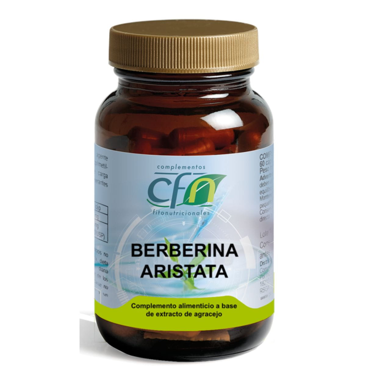 Berberina Aristata – 90 Cápsulas