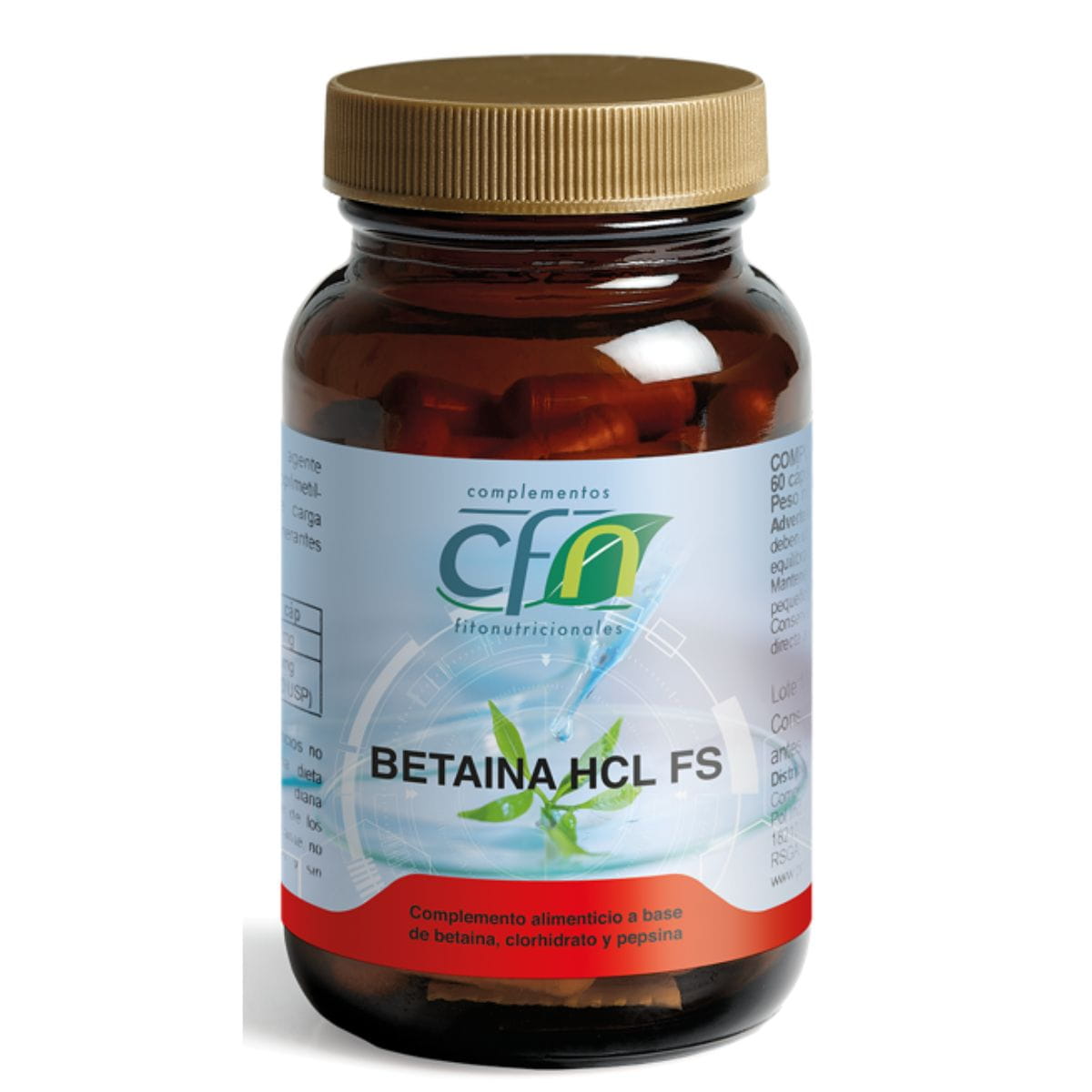 Betaína HCL FS – 60 Cápsulas