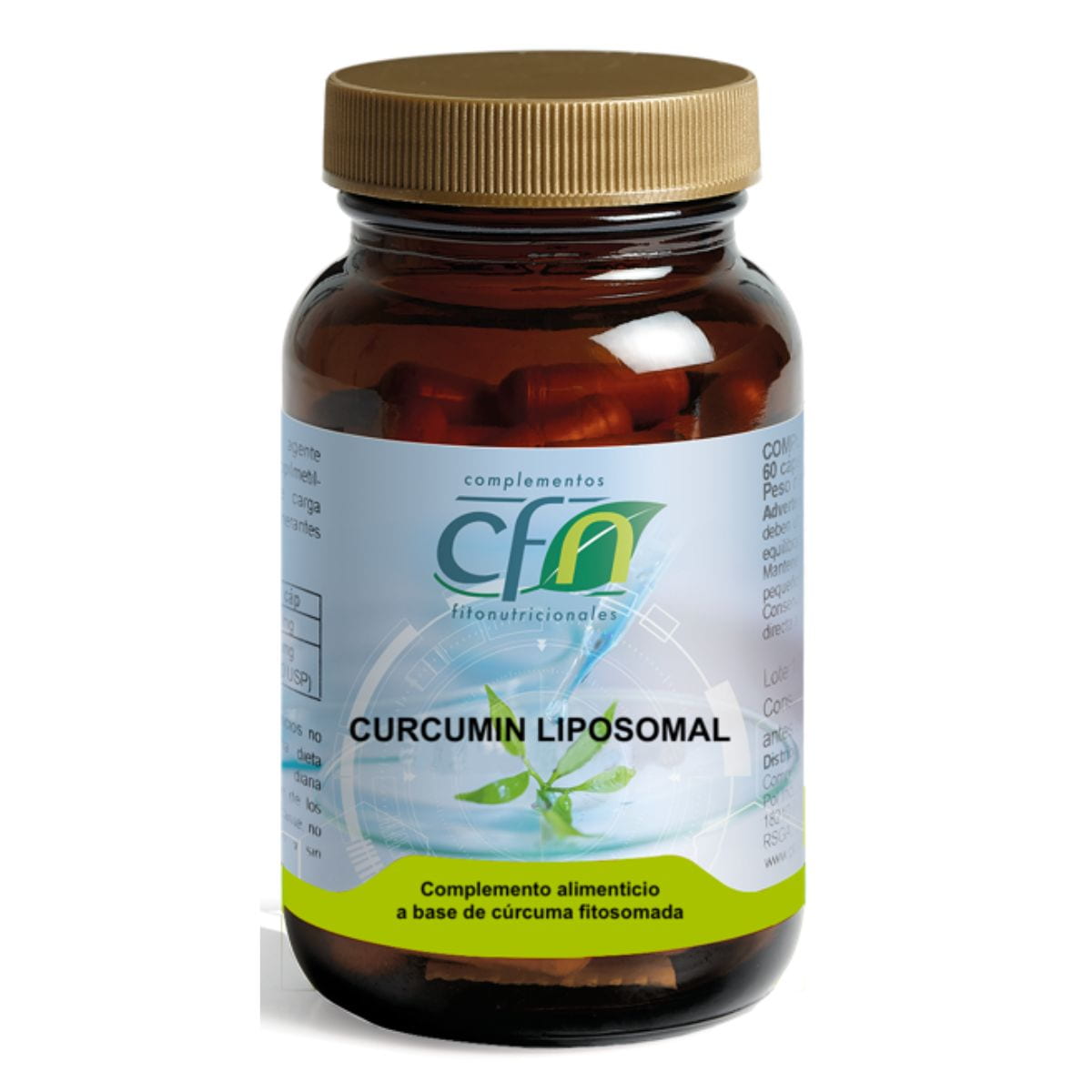 Curcumin Liposomal – 60 Cápsulas
