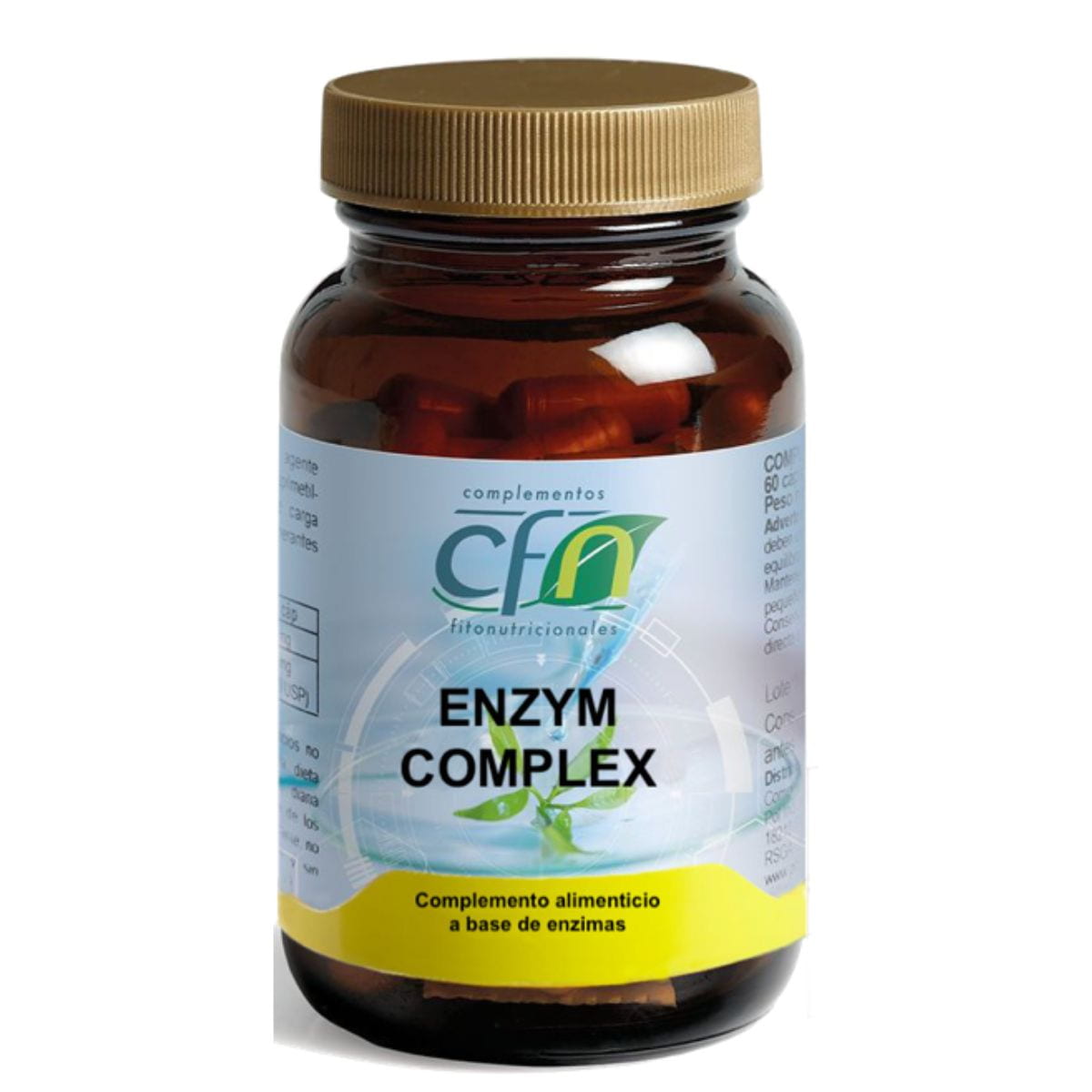 Enzym Complex – 120 Cápsulas Vegetales