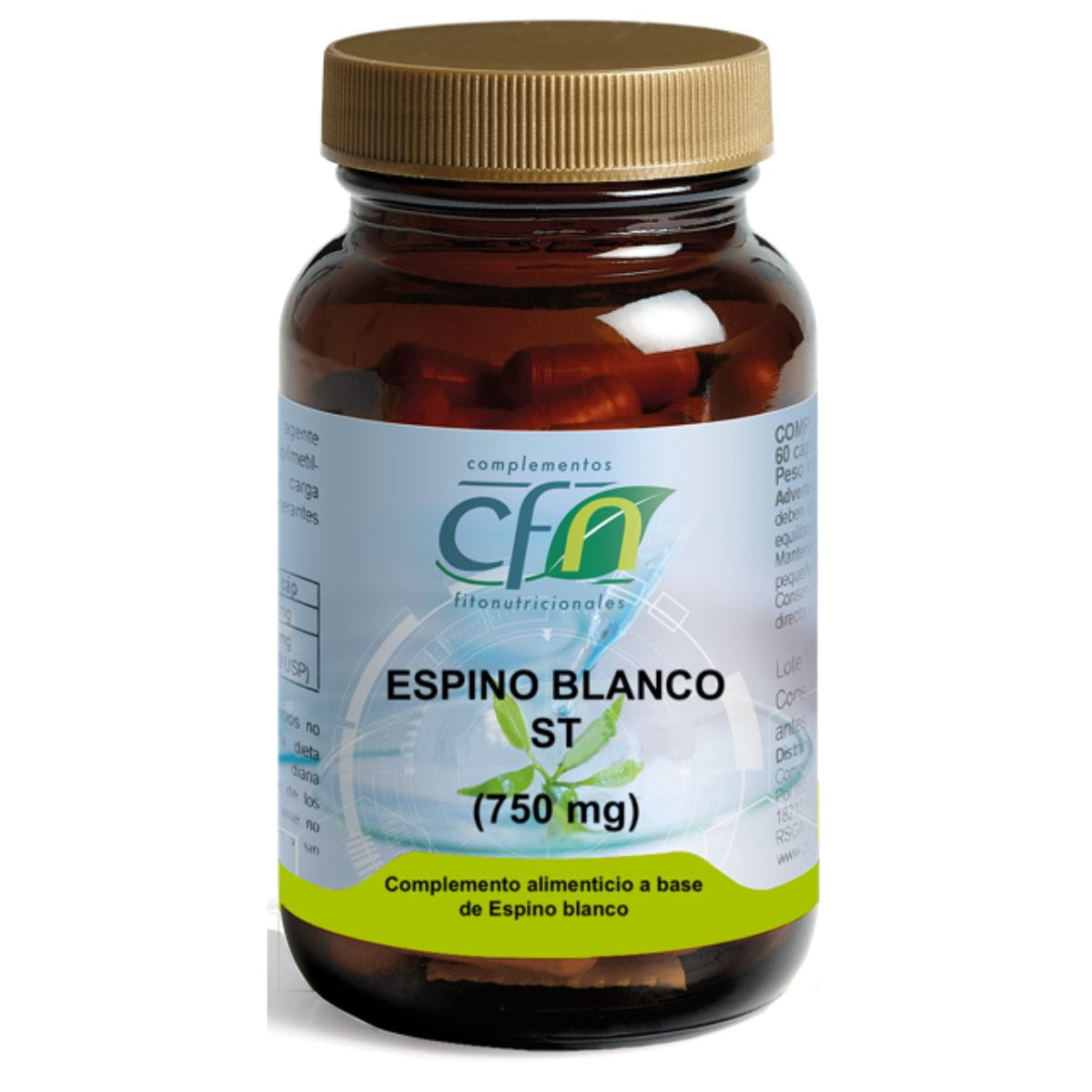 Espino Blanco 750 mg – 60 Cápsulas