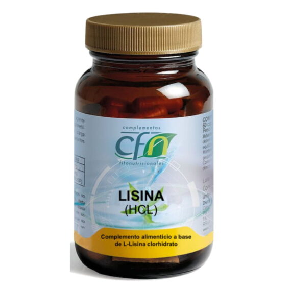 Lisina 500 mg - 60 Cápsulas