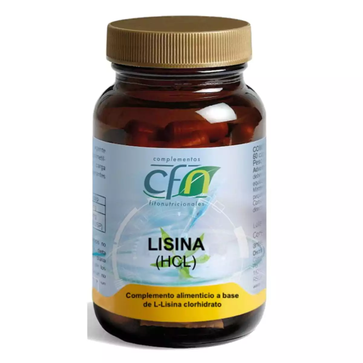 Lisina 500 mg – 60 Cápsulas