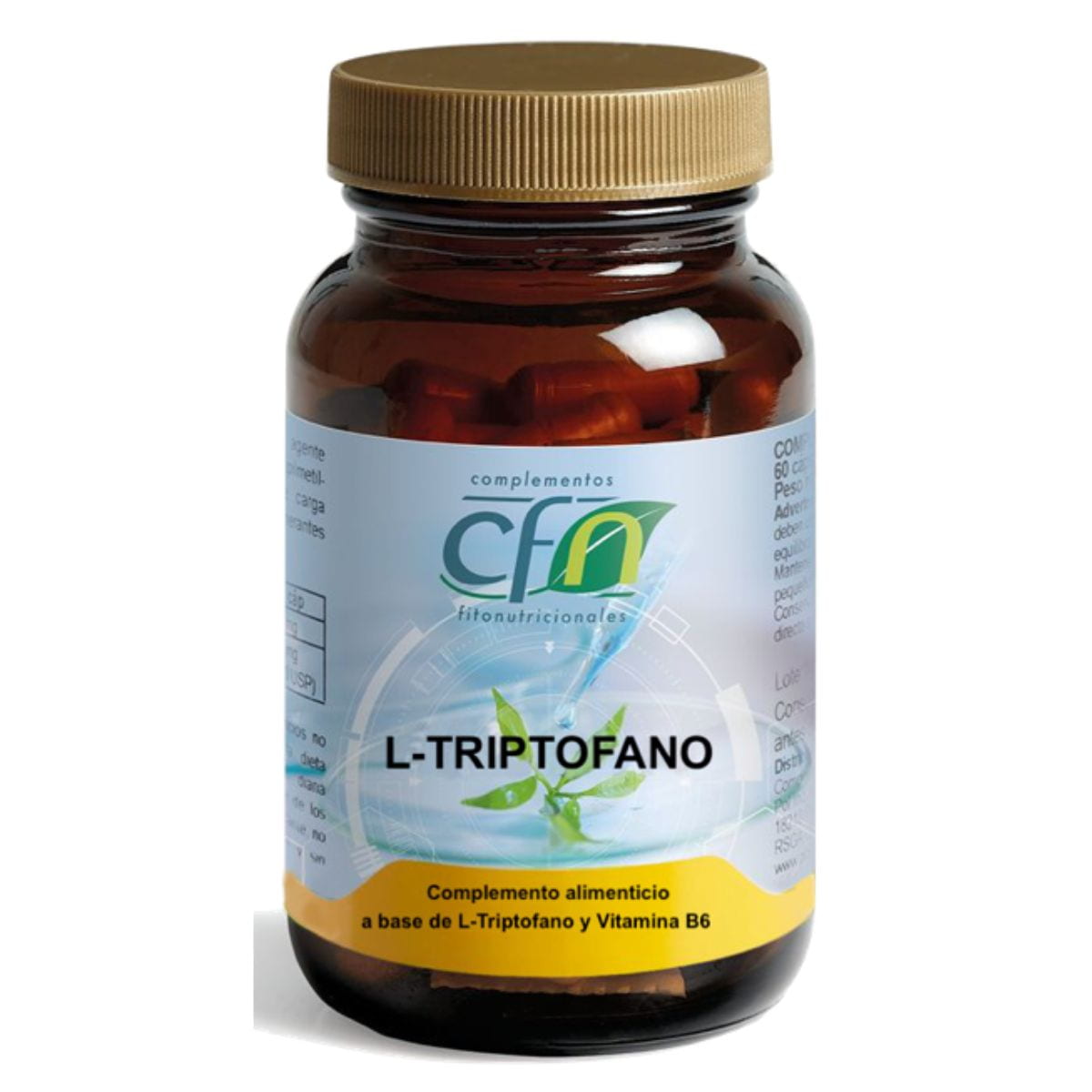 L-Triptófano – 60 Cápsulas