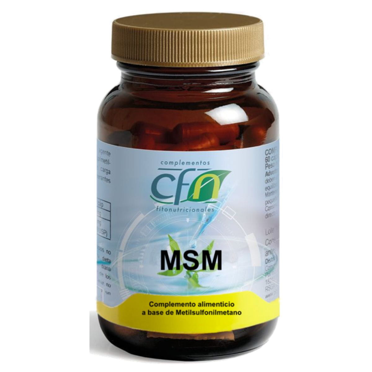 MSM 1000 Metilsulfonilmetano – 60 Cápsulas