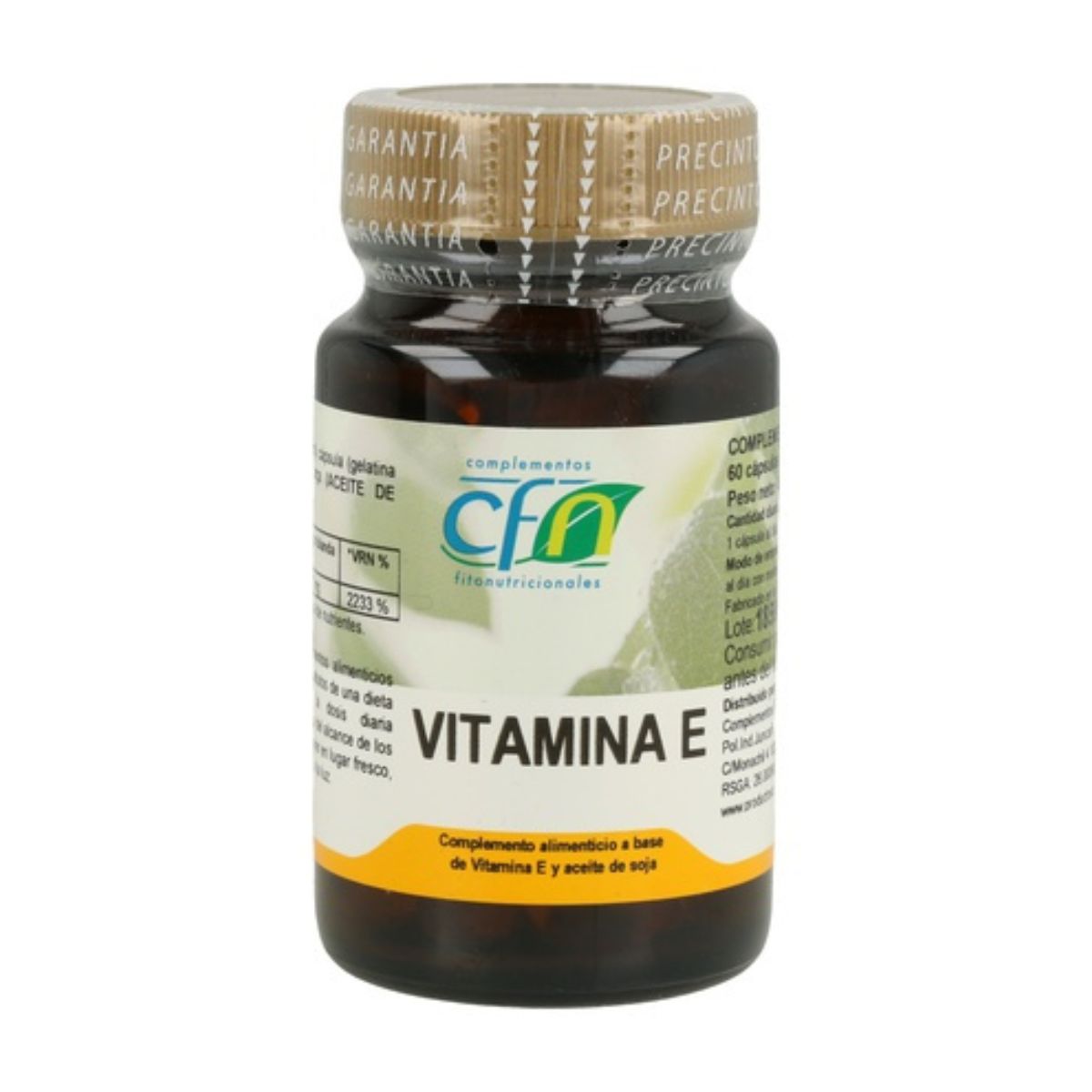 Vitamina E Natural 268 mg – 60 Perlas