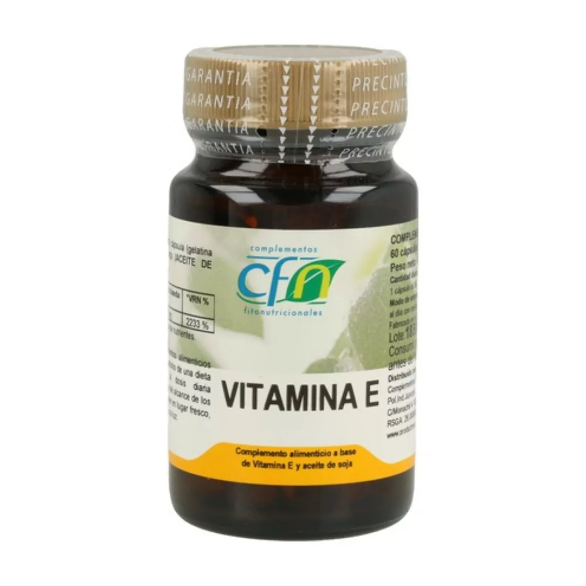 Vitamina E Natural 268 mg – 60 Perlas