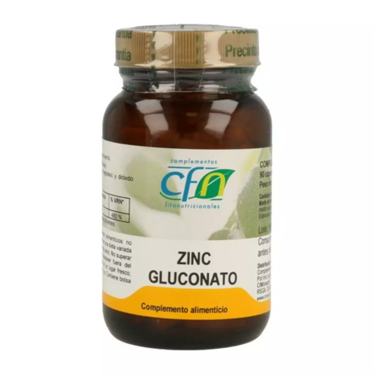 Zinc Gluconato – 90 Cápsulas