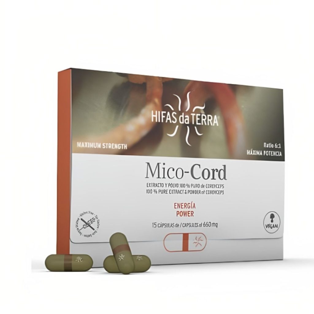 Mico Cord -Cordyceps- HDT - 70 Cápsulas Veganas detalle 2