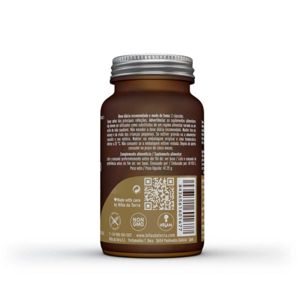 Mico Corio Micosalut -Coriolus- HDT - 70 Cápsulas Veganas detalle 1