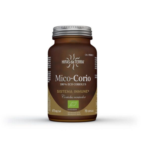 Mico Corio Micosalut -Coriolus- HDT - 70 Cápsulas Veganas