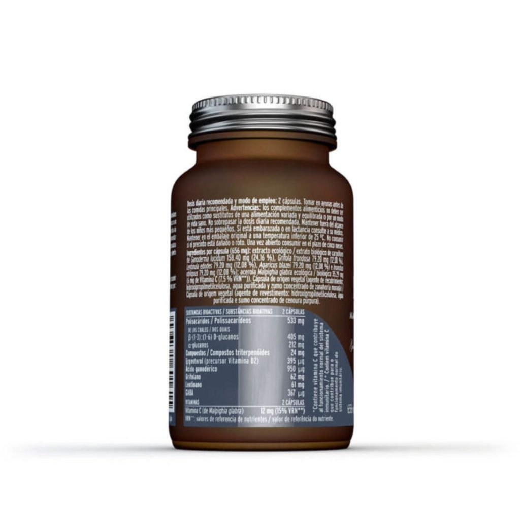 Mico Five con Chaga HDT - 70 Cápsulas Veganas detalle 3