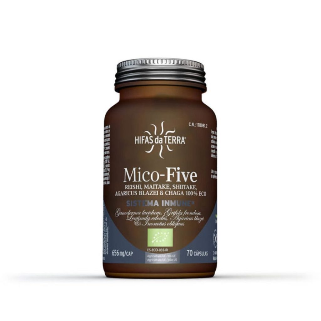 Mico Five con Chaga HDT - 70 Cápsulas Veganas
