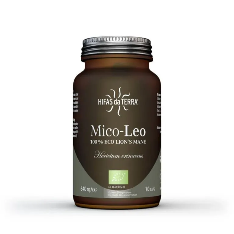 Mico Leo -Melena de León- con Vitamina C HDT – 70 Cápsulas Veganas