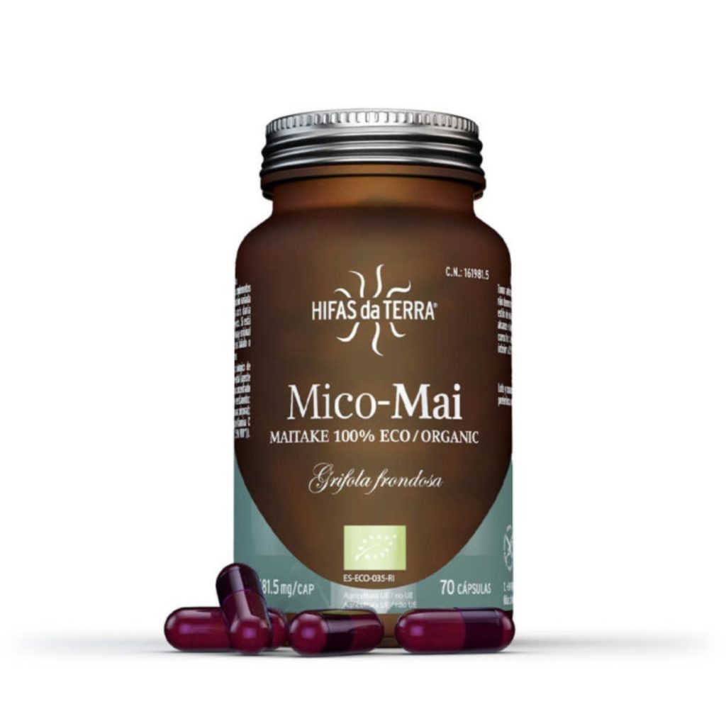Mico Mai -Maitake- HDT - 70 Cápsulas Veganas detalle 1