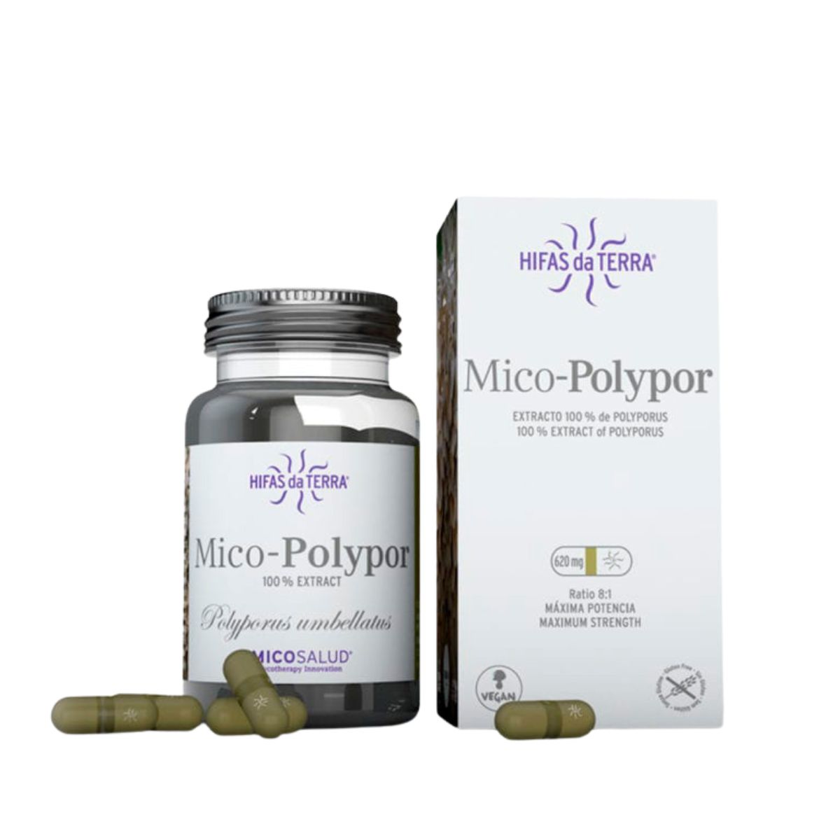 Mico Polypor -Polyporus- HDT – 70 Cápsulas Veganas