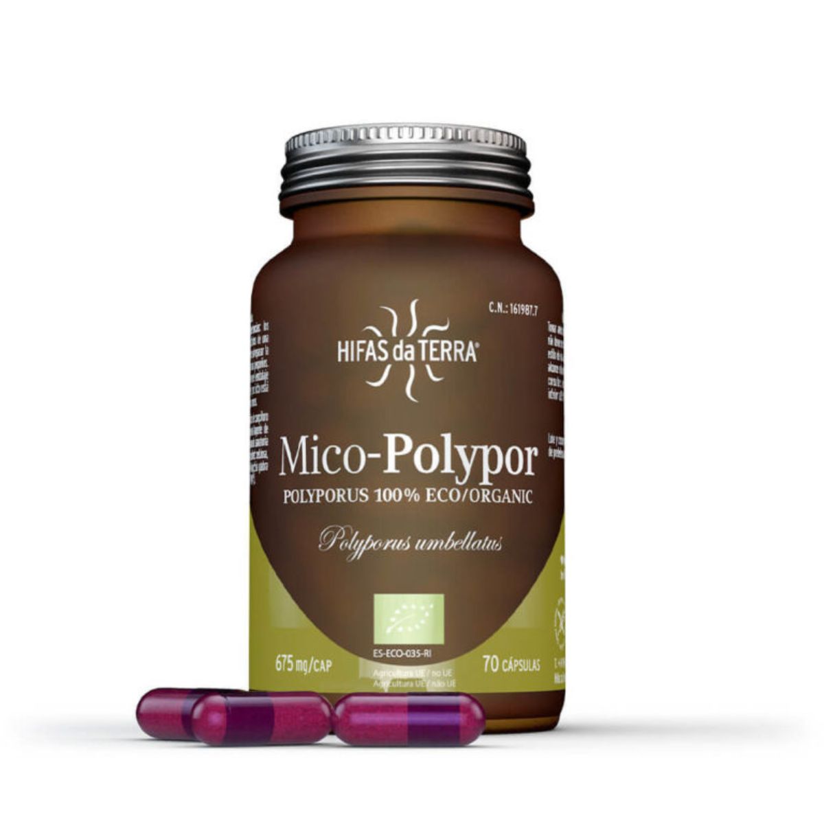 Mico Polypor -Polyporus- HDT – 70 Cápsulas Veganas