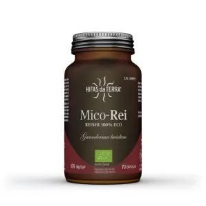 Mico Rei -Reishi- HDT – 70 Cápsulas Veganas