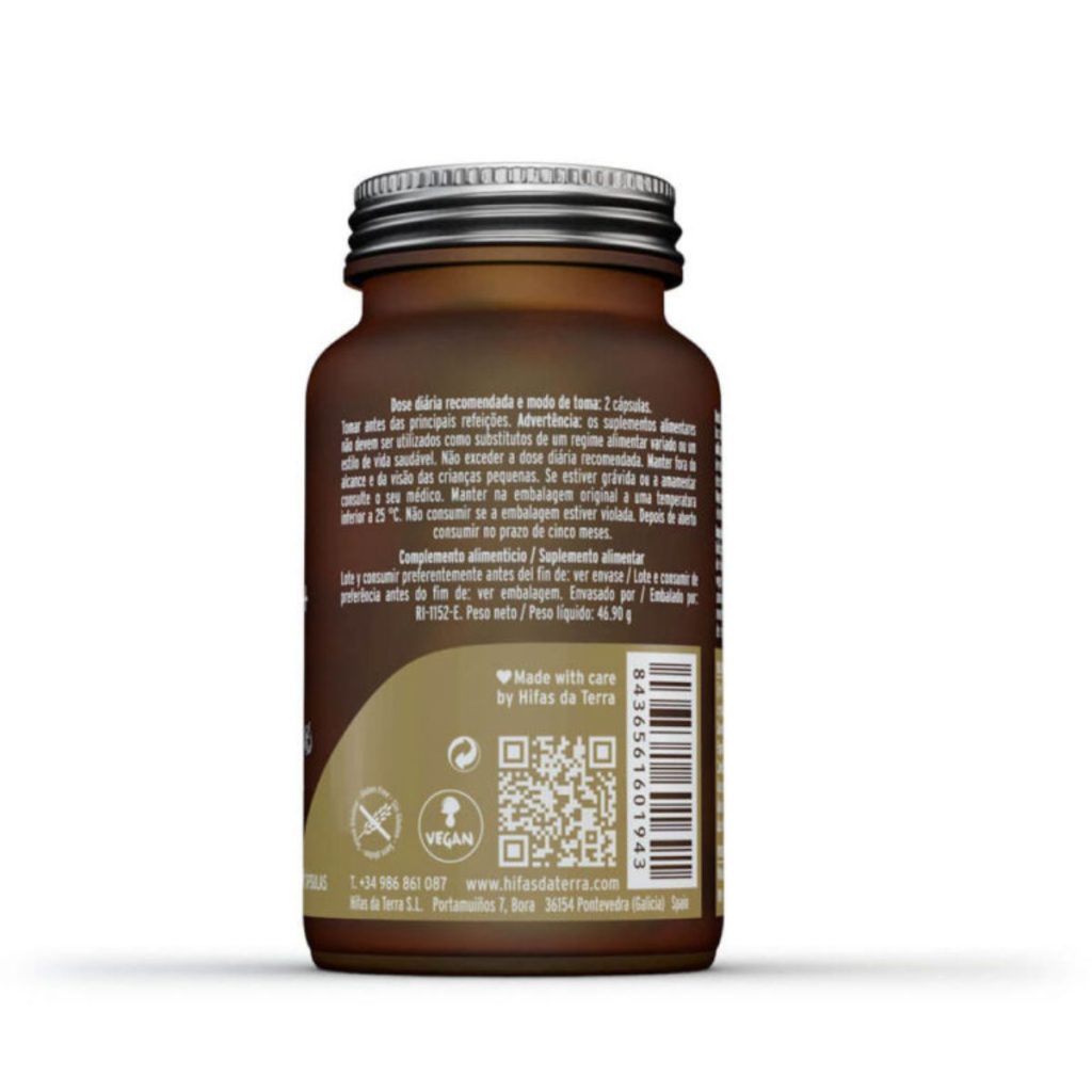 Mico Vir -Reishi y Cordyceps- HDT - 70 Cápsulas Veganas detalle 2