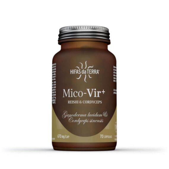 Mico Vir -Reishi y Cordyceps- HDT - 70 Cápsulas Veganas