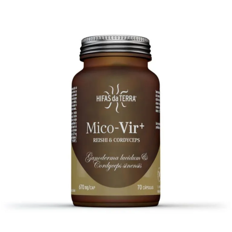 Mico Vir -Reishi y Cordyceps- HDT – 70 Cápsulas Veganas