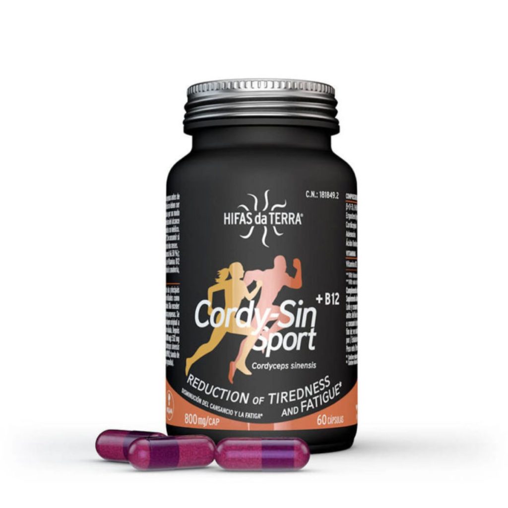Cordy-Sin SPORT - 60 Cápsulas Veganas detalle 1
