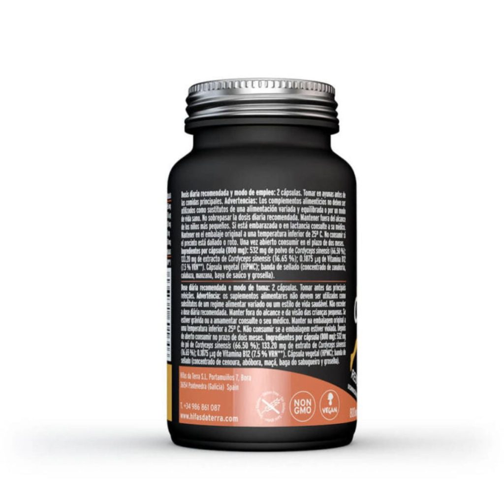 Cordy-Sin SPORT - 60 Cápsulas Veganas detalle 3