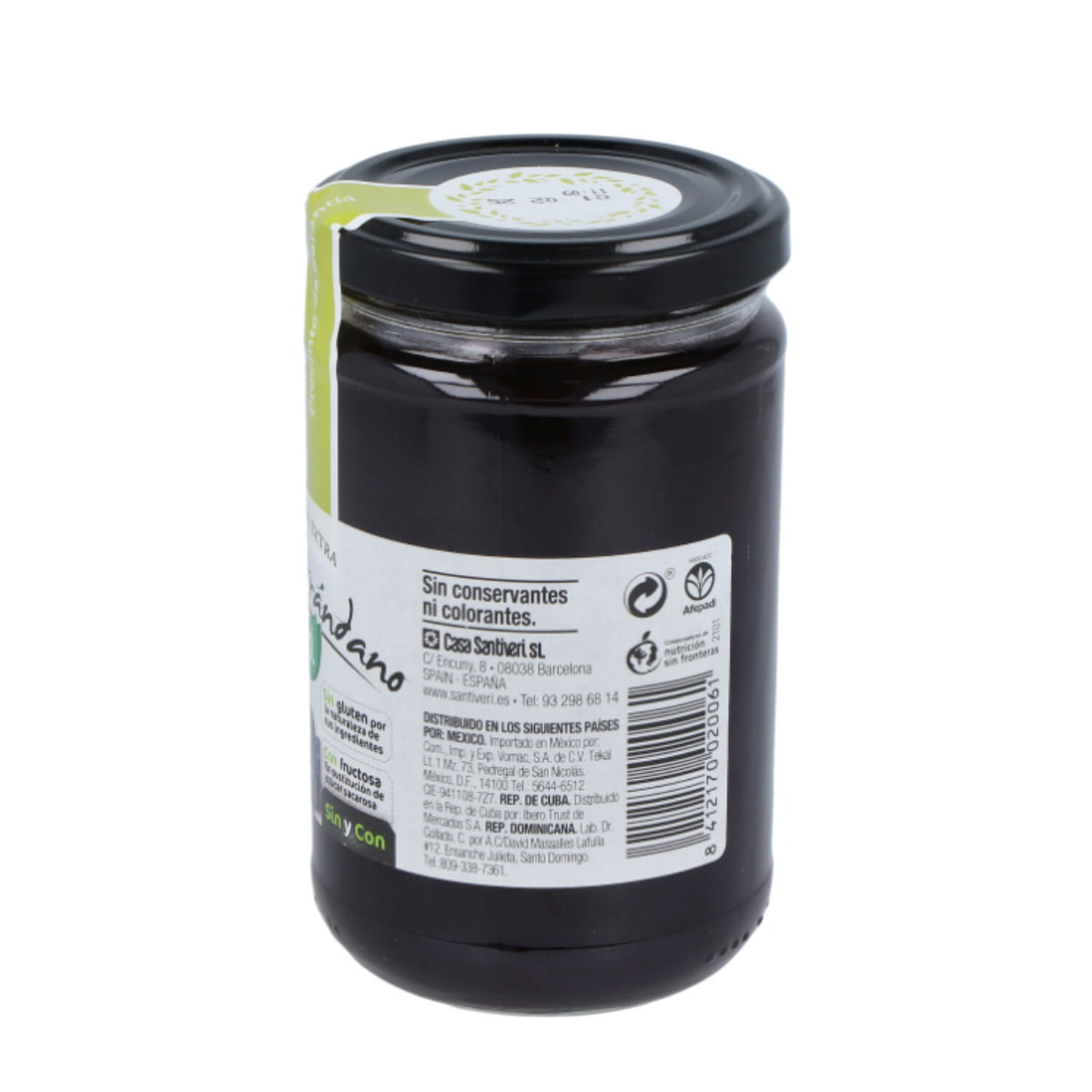 Mermelada Extra de Arándano con Fructosa 325 g