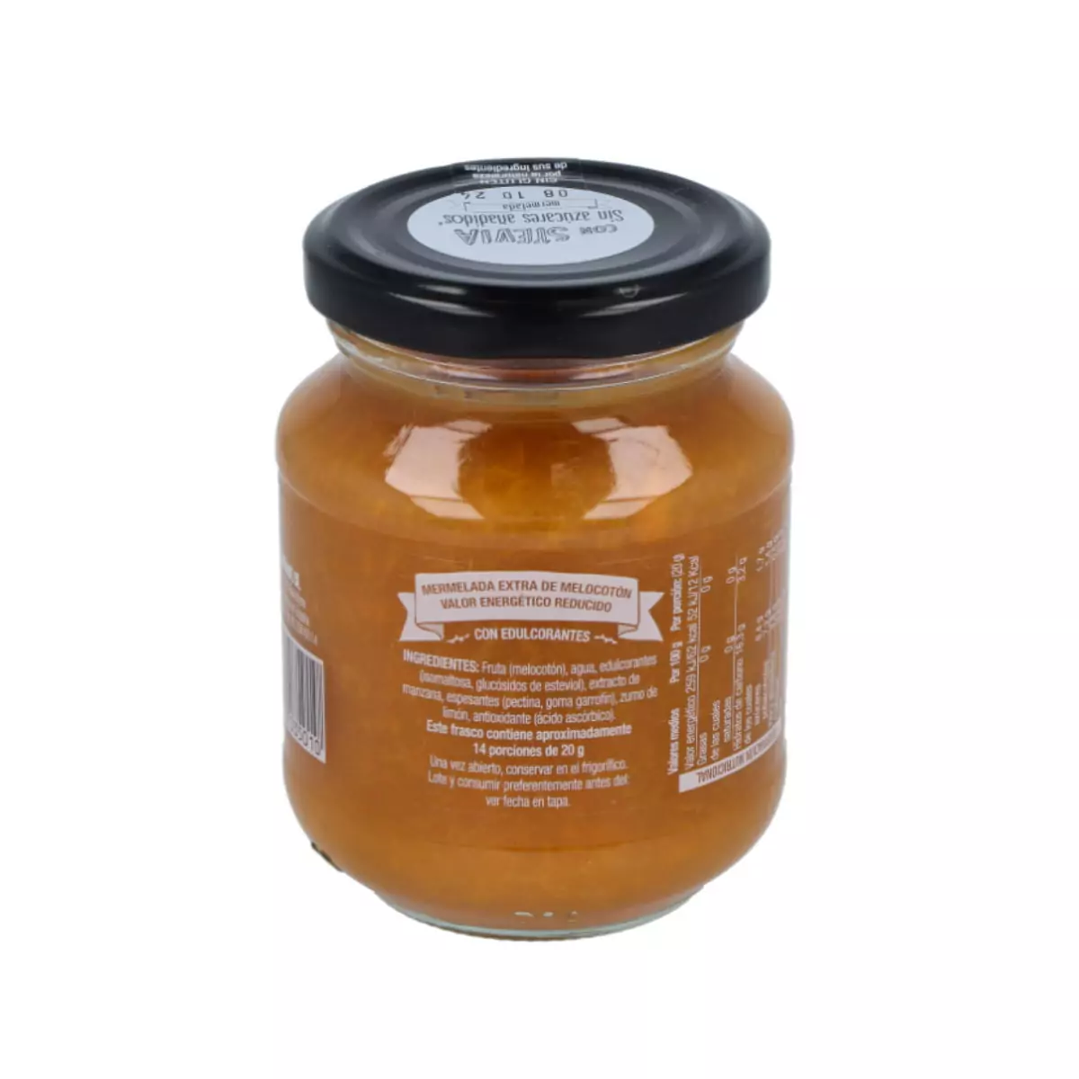 Mermelada de Melocotón con Stevia 295 g