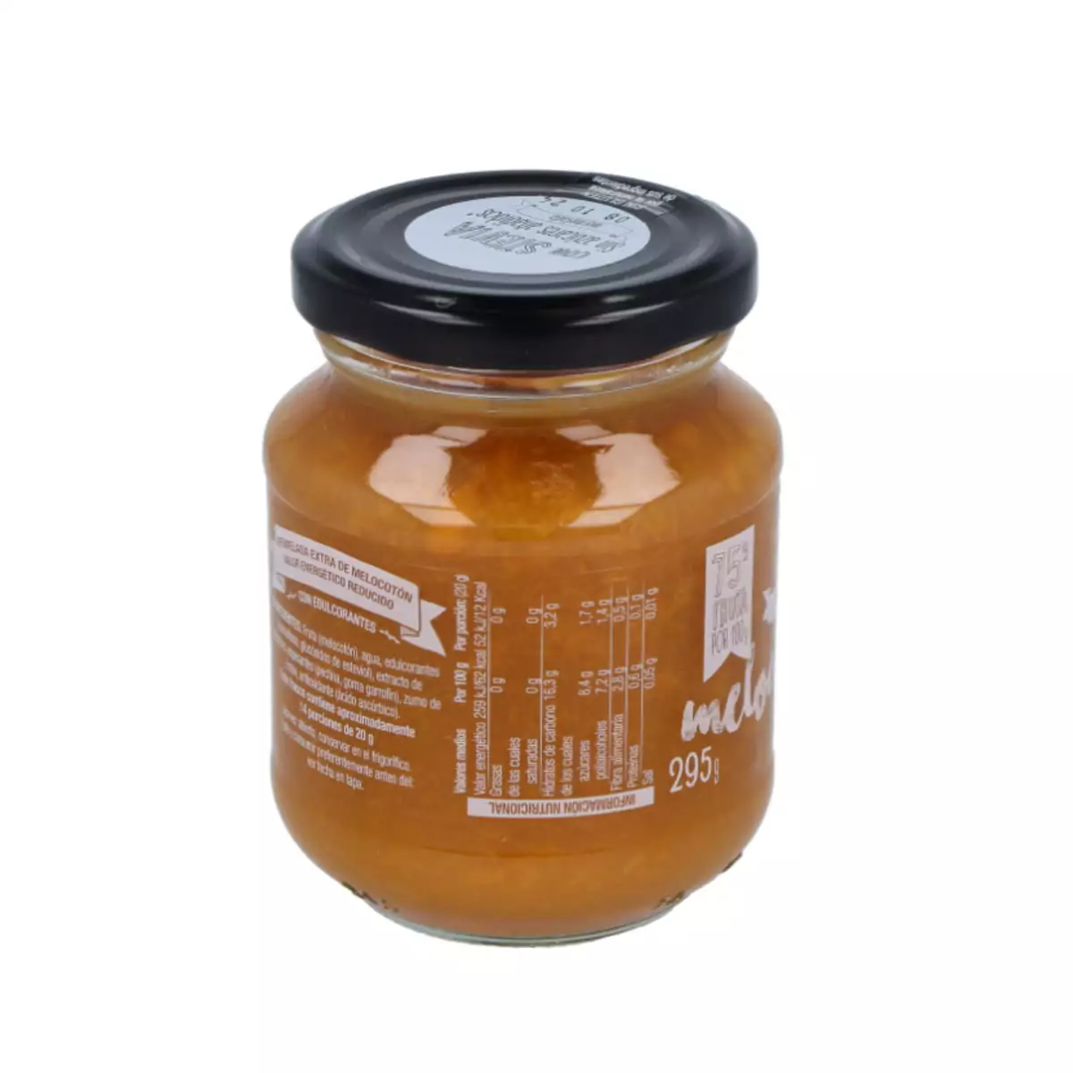 Mermelada de Melocotón con Stevia 295 g