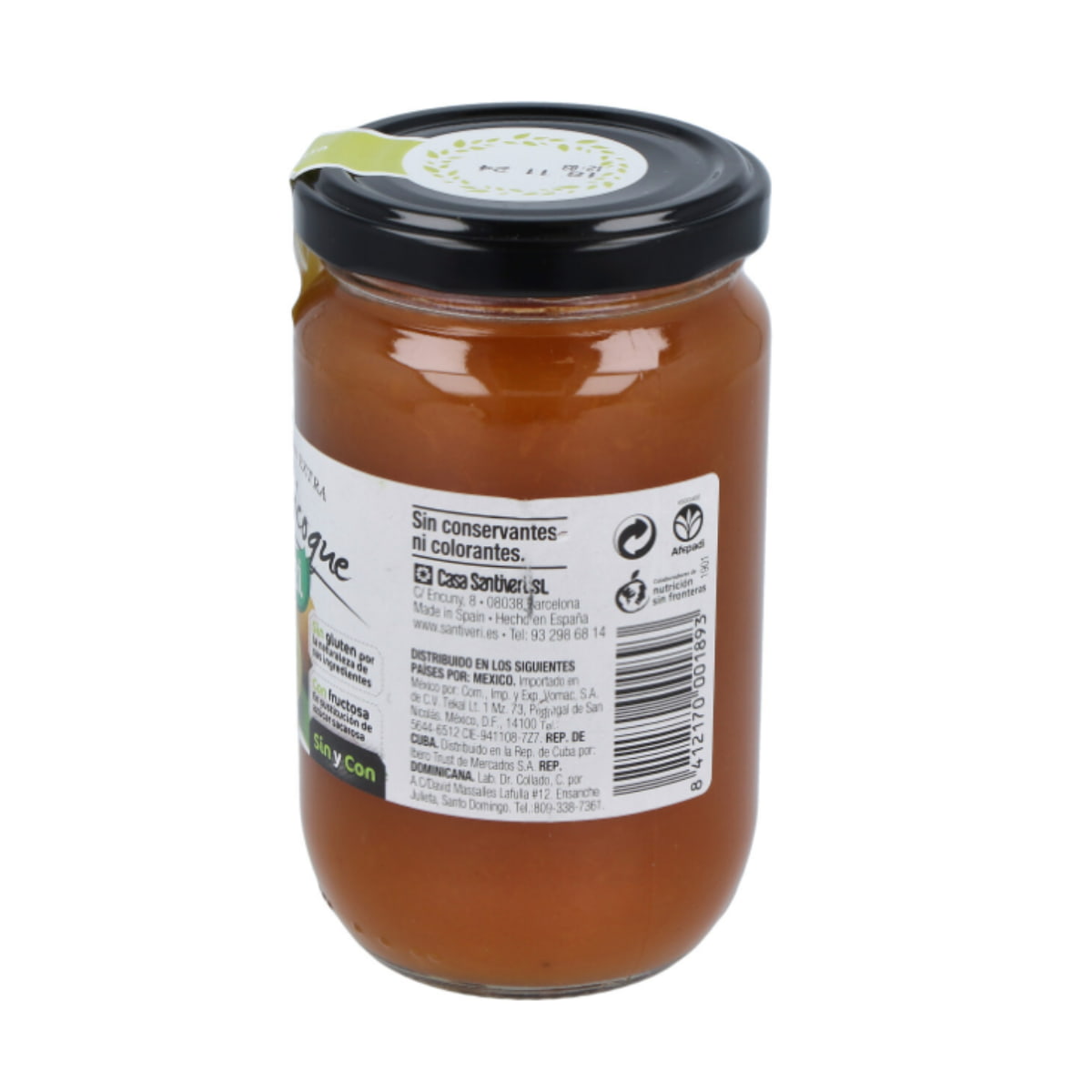 Mermelada Extra de Albaricoque con Fructosa 325 g