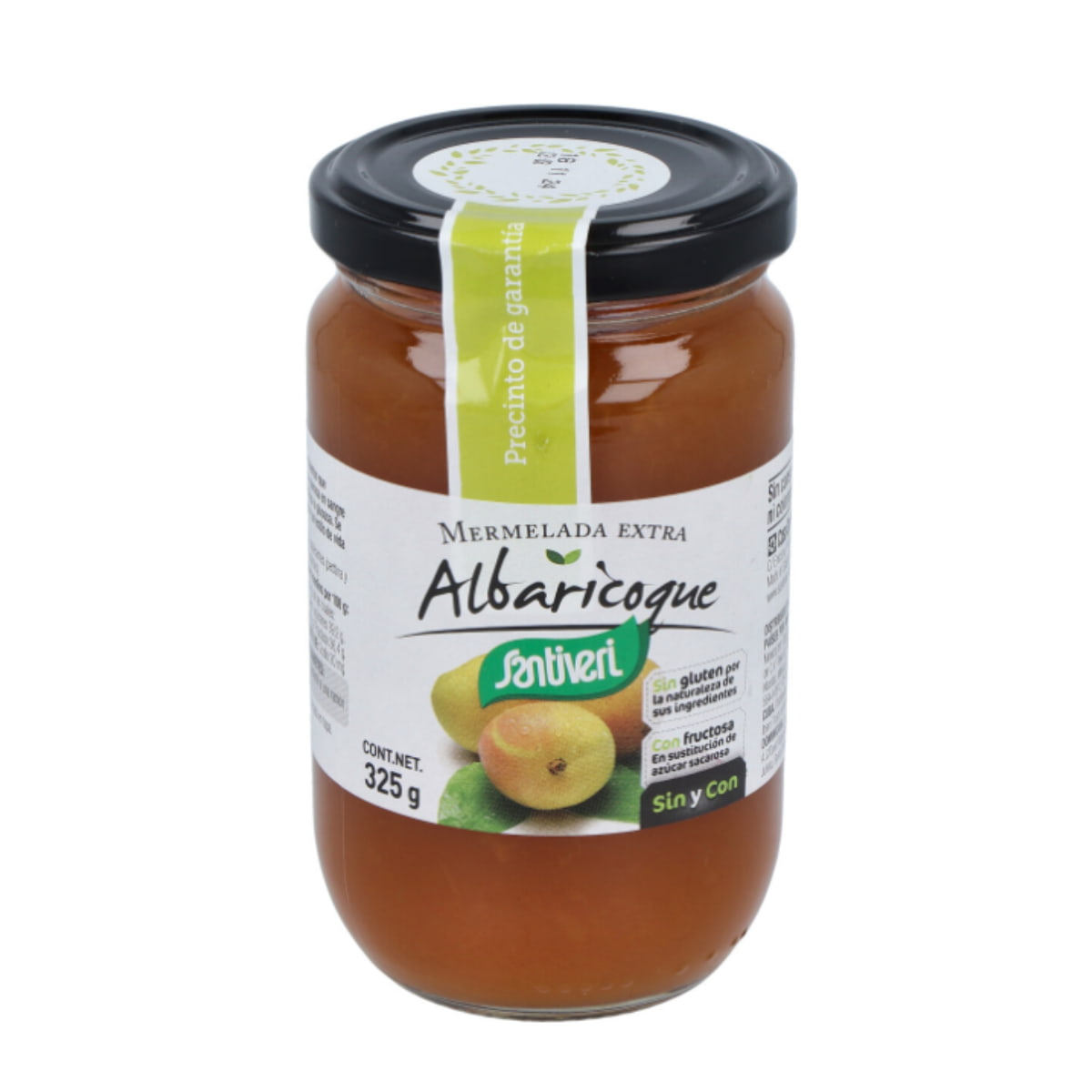 Mermelada Extra de Albaricoque con Fructosa 325 g