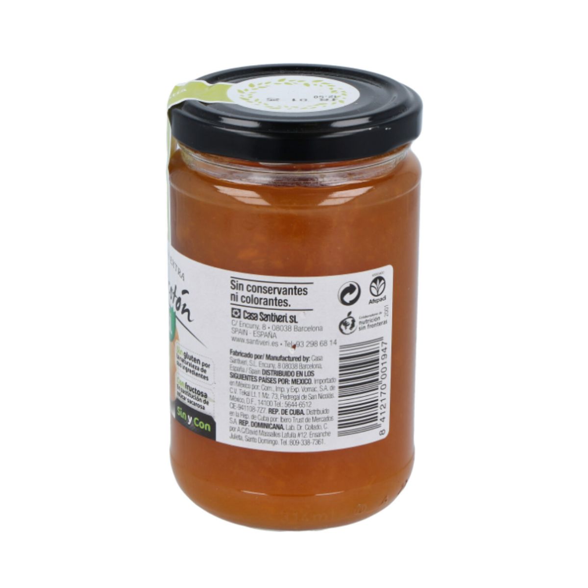 Mermelada Extra de Melocotón con Fructosa 325 g