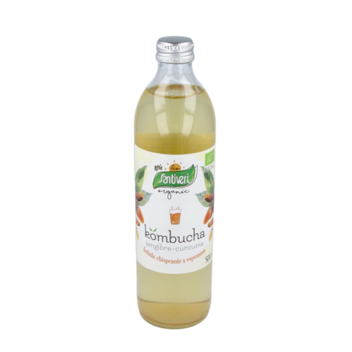 Kombucha Cúrcuma y Jengibre 500 ml