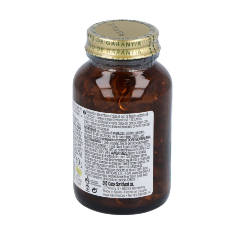 Aceite de Hígado de Bacalao 120 Perlas