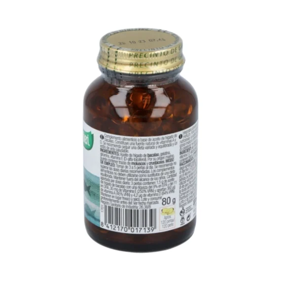 Aceite de Hígado de Bacalao 120 Perlas