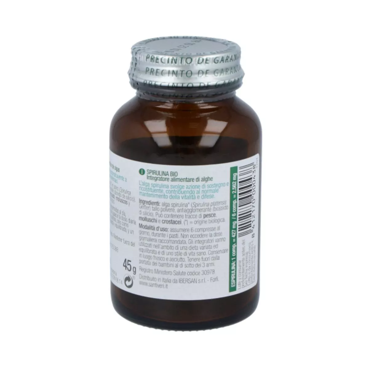 Alga Espirulina 100 Comprimidos BIO