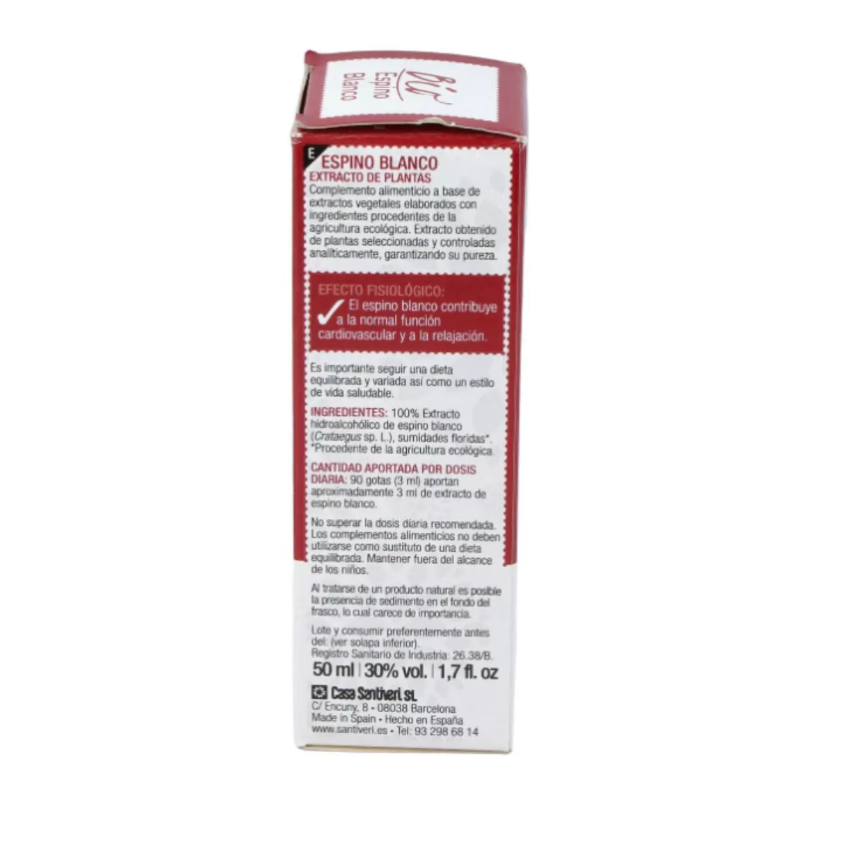 Extracto de Espino Blanco 50 ml BIO Extracto de Espino Blanco 50 ml BIO