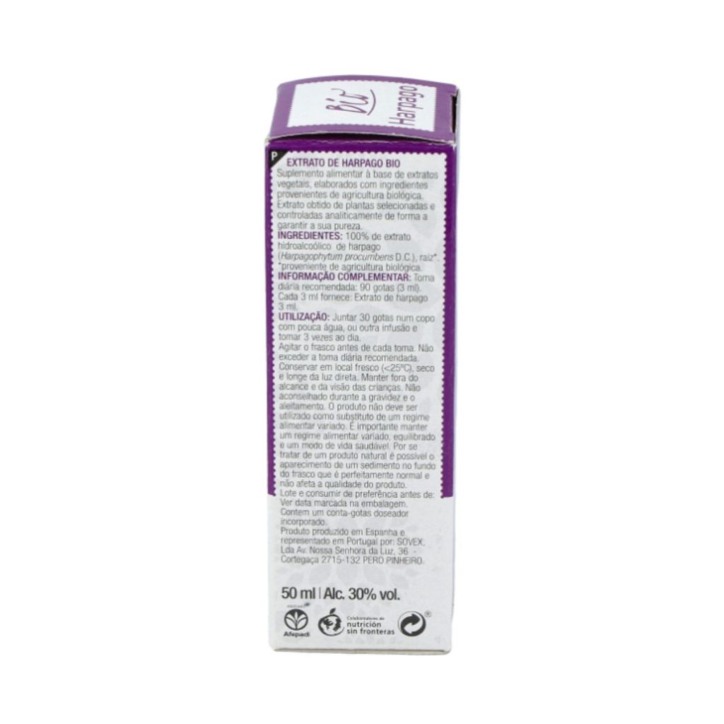 Extracto de Harpagofito 50 ml BIO