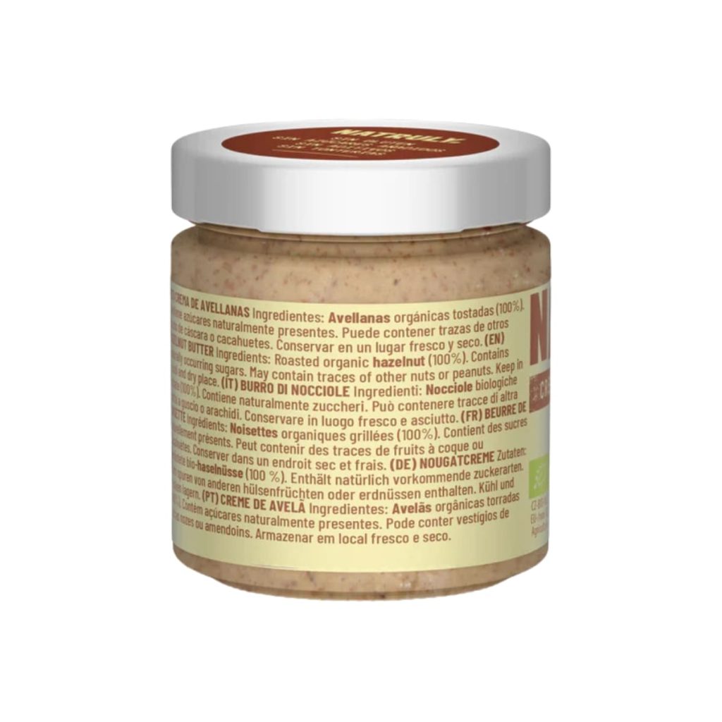 Etiqueta de la Crema de Avellana 200g